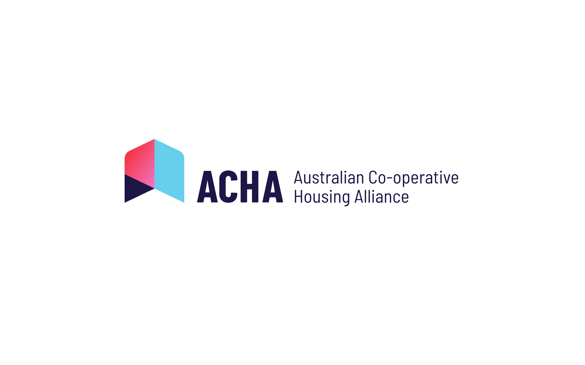 Australian Co-operative Housing Alliance (ACHA) logo rebrand