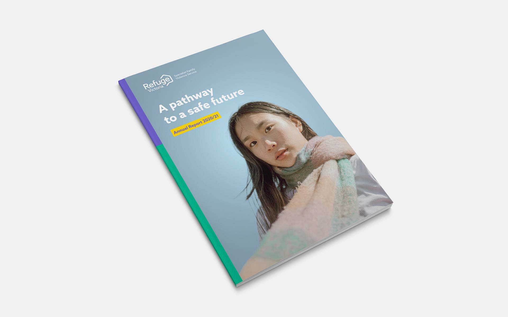 Refuge Victoria annual report design