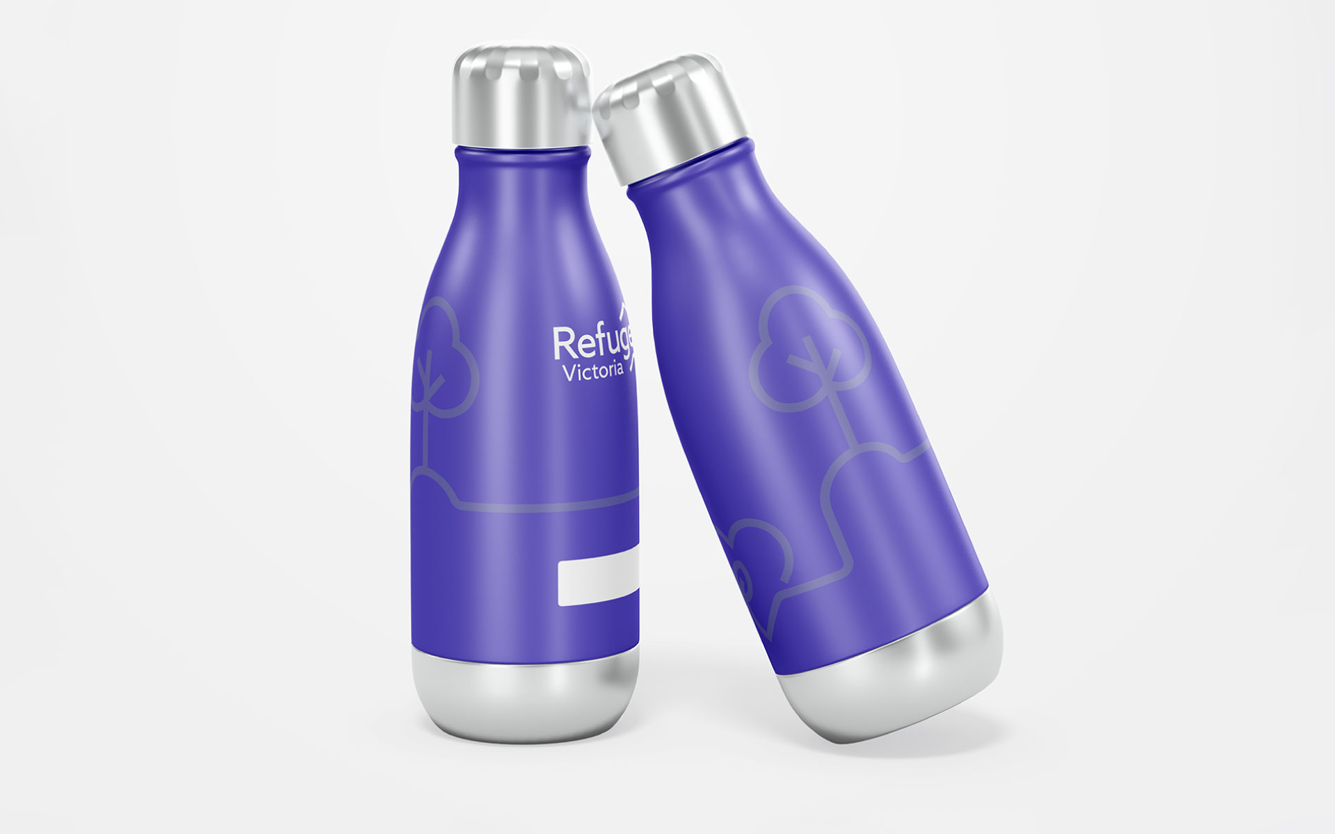 Refuge Victoria merchandise design