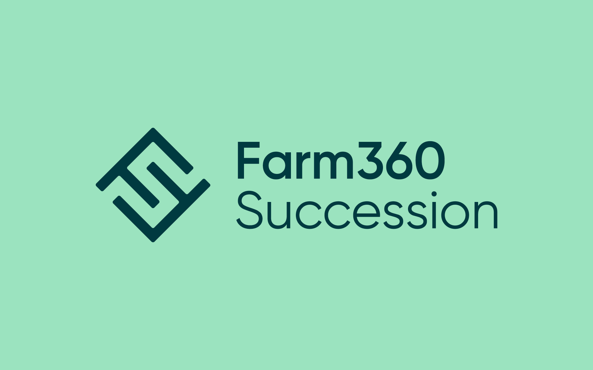 Farm 360 Succession logo design rebrand