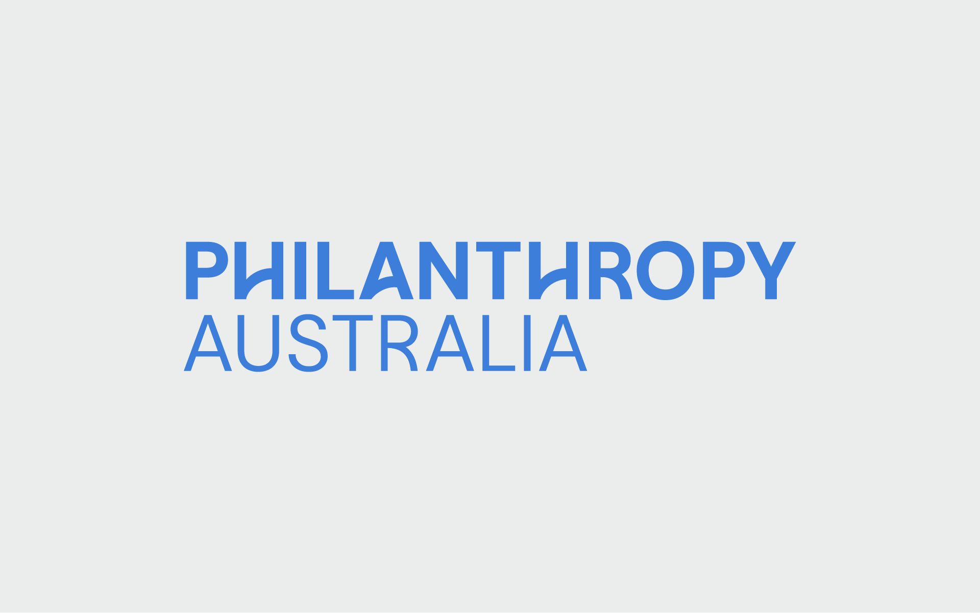 Philanthropy Australia Logo Design